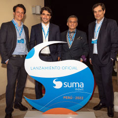 SUMA móvil pone su nota de color en la noche Limeña en su presentación oficial en sociedad en Perú