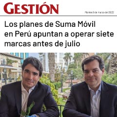 Los planes de SUMA móvil en Perú apuntan a operar siete marcas antes de julio